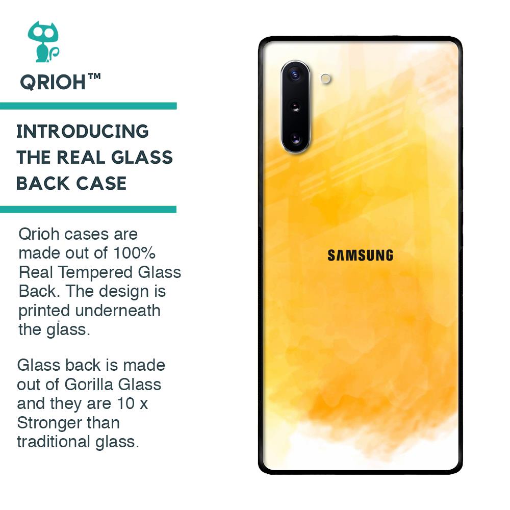 Rustic Orange Glass Case for Samsung Galaxy Note 10