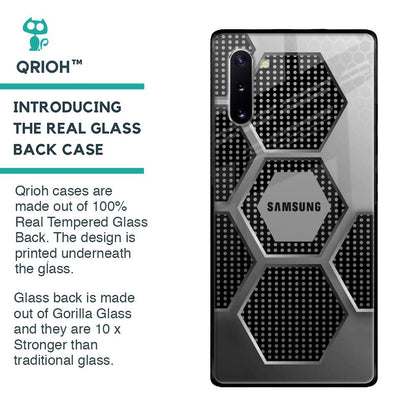 Hexagon Style Glass Case For Samsung Galaxy Note 10