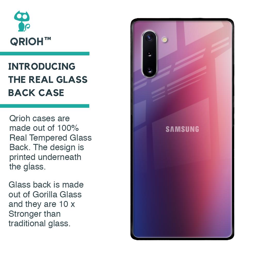 Multi Shaded Gradient Glass Case for Samsung Galaxy Note 10