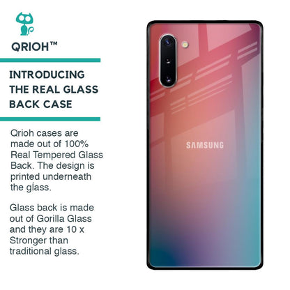 Dusty Multi Gradient Glass Case for Samsung Galaxy Note 10