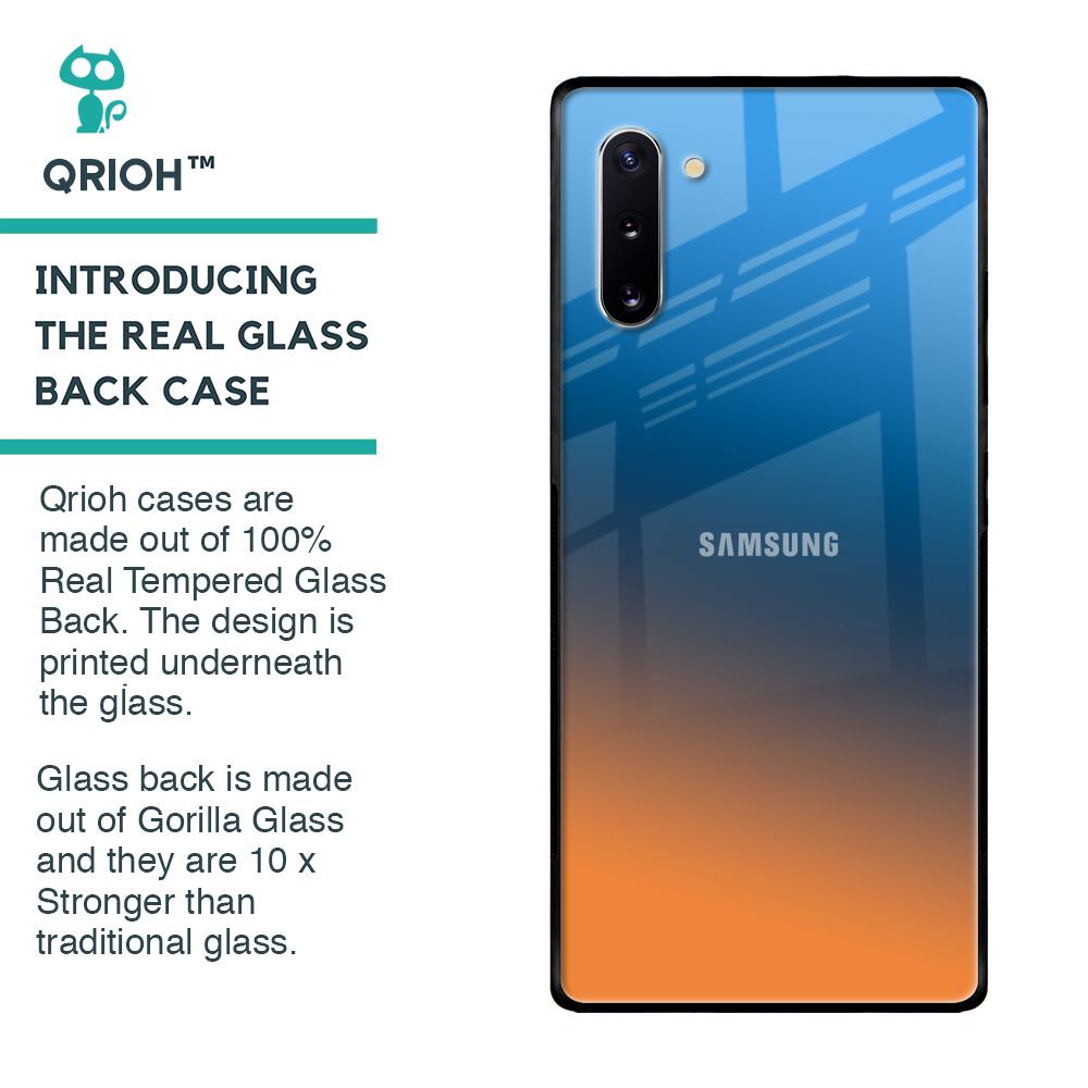 Sunset Of Ocean Glass Case for Samsung Galaxy Note 10