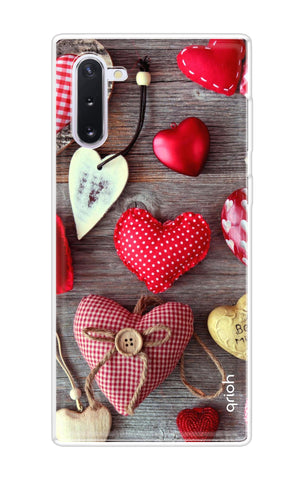 Valentine Hearts Samsung Galaxy Note 10 Back Cover