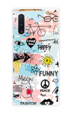 Happy Doodle Samsung Galaxy Note 10 Back Cover