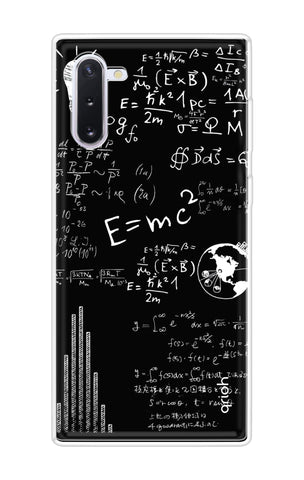 Equation Doodle Samsung Galaxy Note 10 Back Cover
