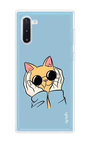 Attitude Cat Samsung Galaxy Note 10 Back Cover