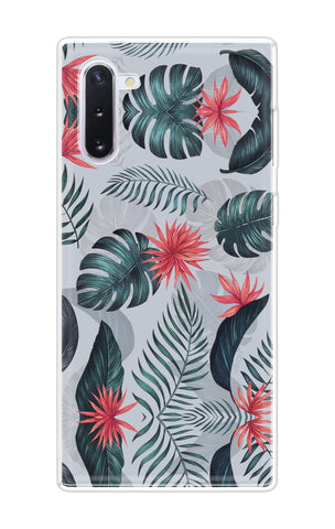 Retro Floral Leaf Samsung Galaxy Note 10 Back Cover