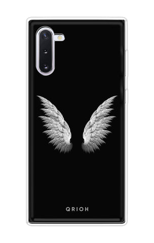 White Angel Wings Samsung Galaxy Note 10 Back Cover