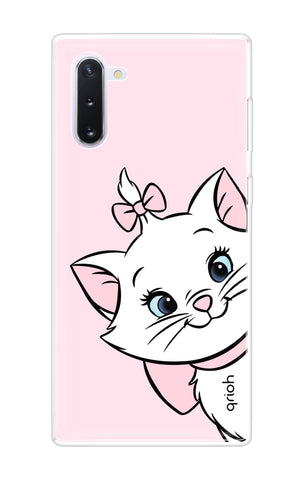 Cute Kitty Samsung Galaxy Note 10 Back Cover