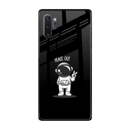 Peace Out Astro Samsung Galaxy Note 10 Plus Glass Back Cover Online