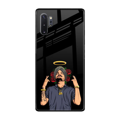 Punjabi Singer Poster Samsung Galaxy Note 10 Plus Glass Back Cover Online