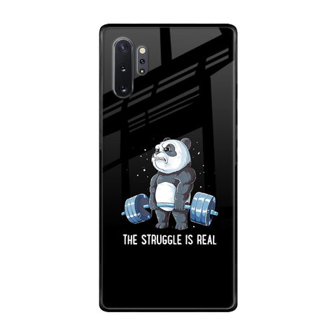 Real Struggle Samsung Galaxy Note 10 Plus Glass Back Cover Online