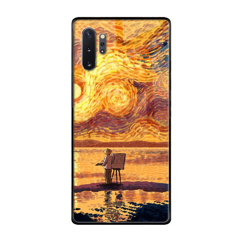 Sunset Vincent Samsung Galaxy Note 10 Plus Glass Back Cover Online