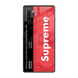 Supreme Ticket Samsung Galaxy Note 10 Plus Glass Back Cover Online