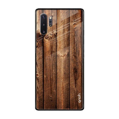 Timber Printed Samsung Galaxy Note 10 Plus Glass Back Cover Online