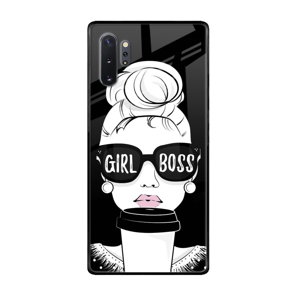 Girl Boss Samsung Galaxy Note 10 Plus Glass Back Cover Online