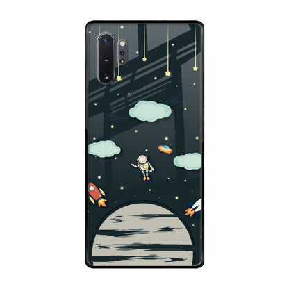 Astronaut Dream Samsung Galaxy Note 10 Plus Glass Back Cover Online