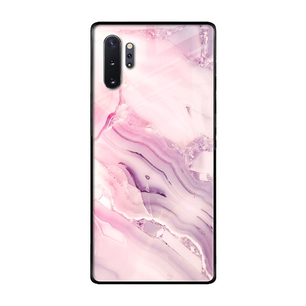 Diamond Pink Gradient Samsung Galaxy Note 10 Plus Glass Back Cover Online