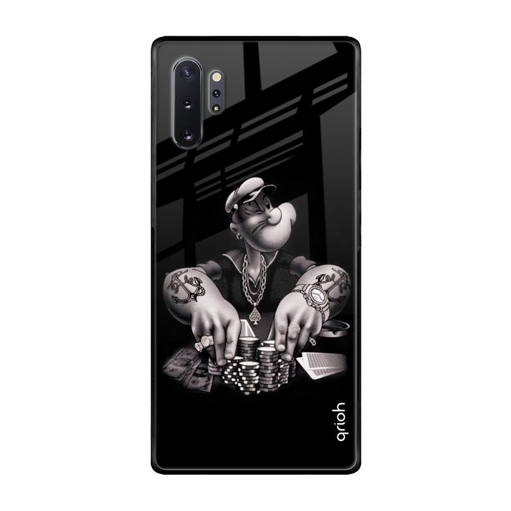 Gambling Problem Samsung Galaxy Note 10 Plus Glass Back Cover Online