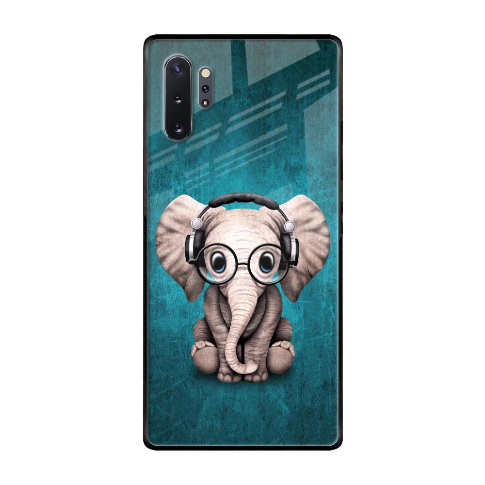 Adorable Baby Elephant Samsung Galaxy Note 10 Plus Glass Back Cover Online