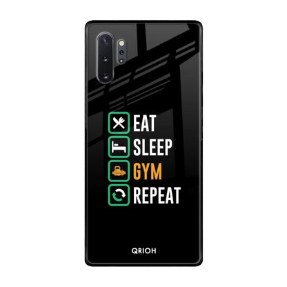 Daily Routine Samsung Galaxy Note 10 Plus Glass Back Cover Online