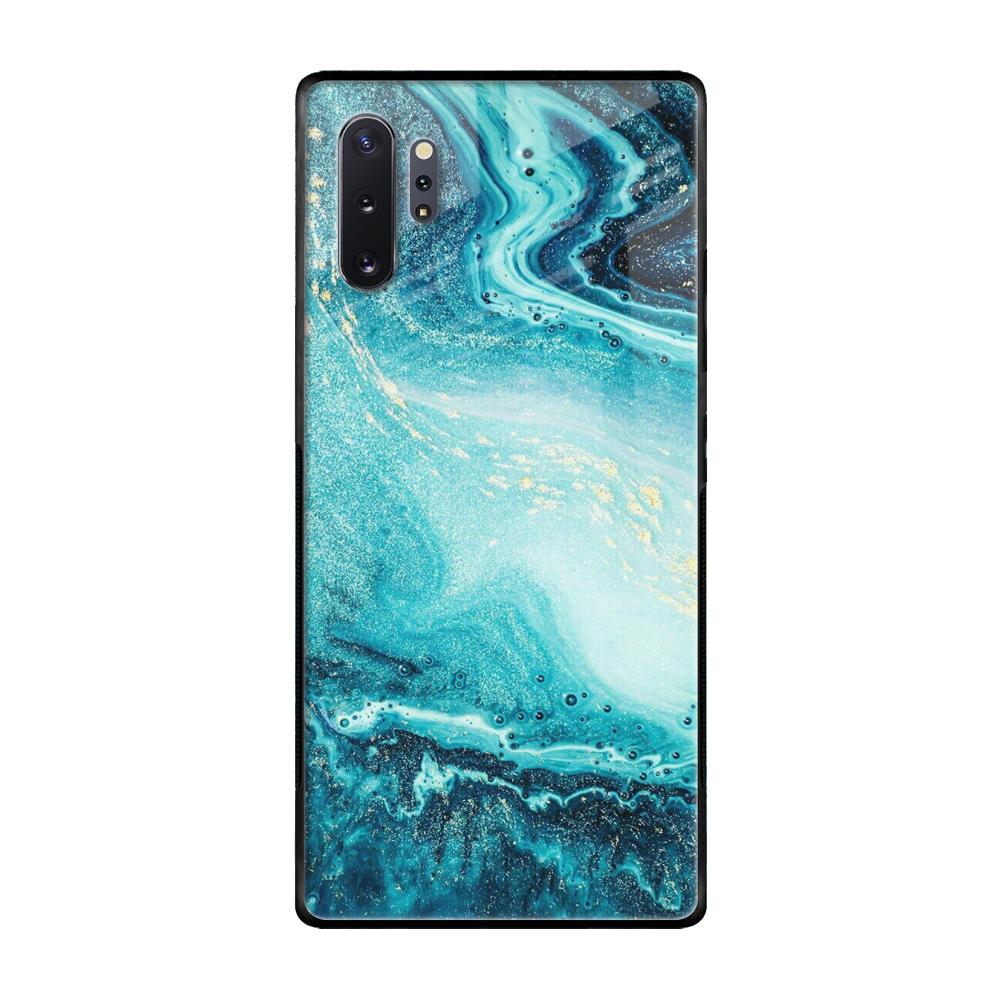 Sea Water Samsung Galaxy Note 10 Plus Glass Back Cover Online