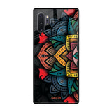 Retro Gorgeous Flower Samsung Galaxy Note 10 Plus Glass Back Cover Online