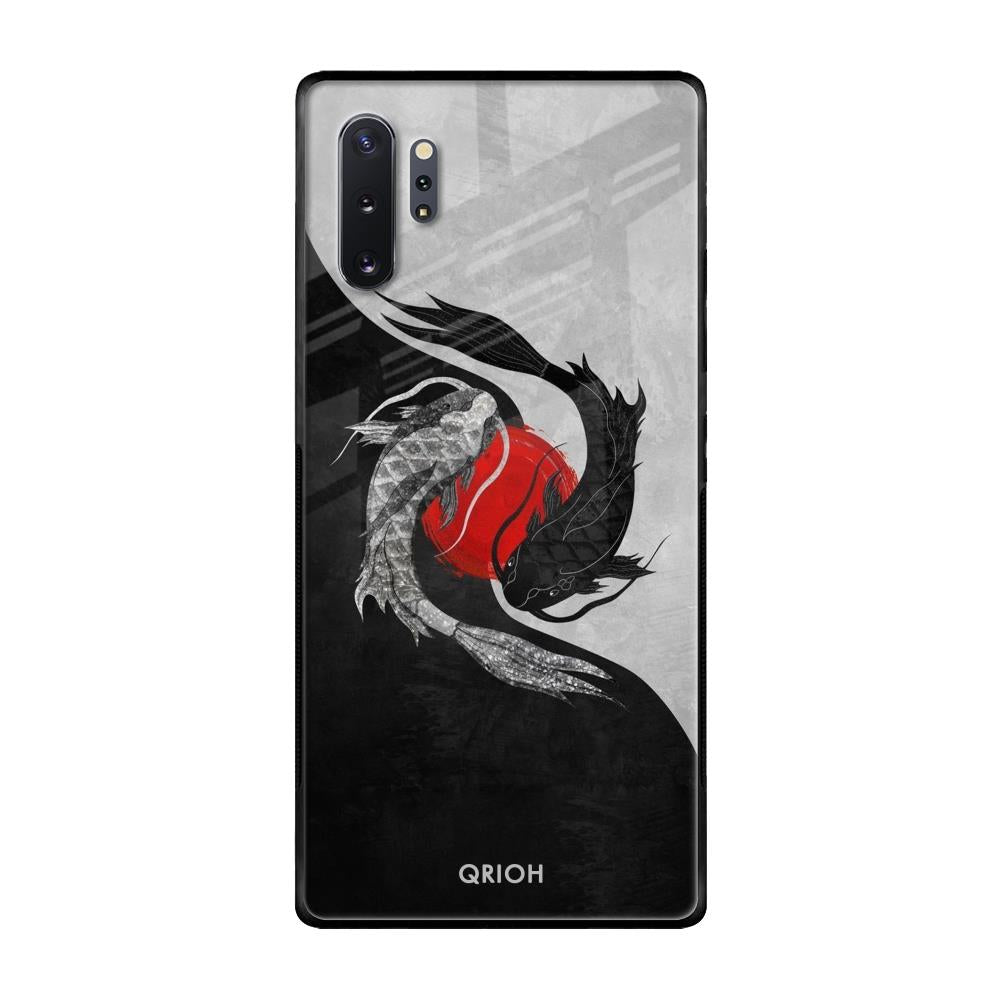 Japanese Art Samsung Galaxy Note 10 Plus Glass Back Cover Online