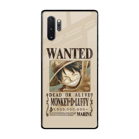 Luffy Wanted Samsung Galaxy Note 10 Plus Glass Back Cover Online