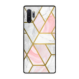 Geometrical Marble Samsung Galaxy Note 10 Plus Glass Back Cover Online