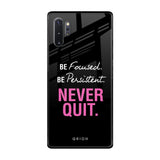 Be Focused Samsung Galaxy Note 10 Plus Glass Back Cover Online