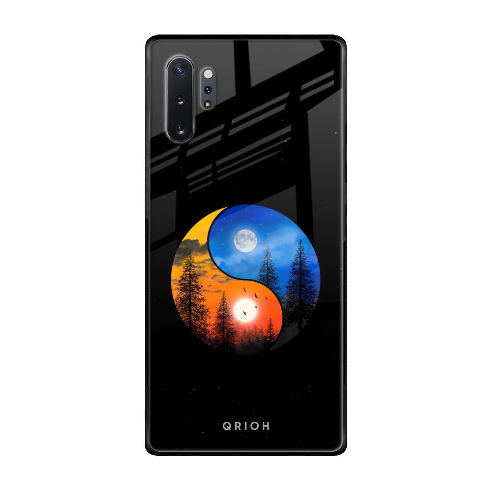 Yin Yang Balance Samsung Galaxy Note 10 Plus Glass Back Cover Online