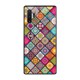 Multicolor Mandala Samsung Galaxy Note 10 Plus Glass Back Cover Online