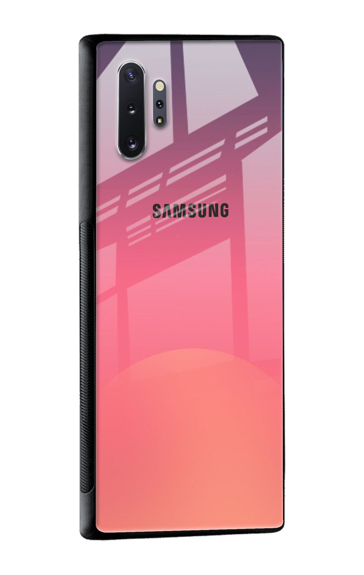 Sunset Orange Glass Case for Samsung Galaxy Note 10 Plus