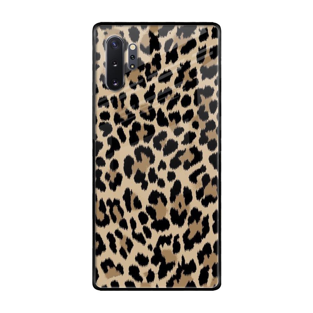 Leopard Seamless Samsung Galaxy Note 10 Plus Glass Cases & Covers Online
