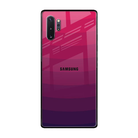 Wavy Pink Pattern Samsung Galaxy Note 10 Plus Glass Back Cover Online