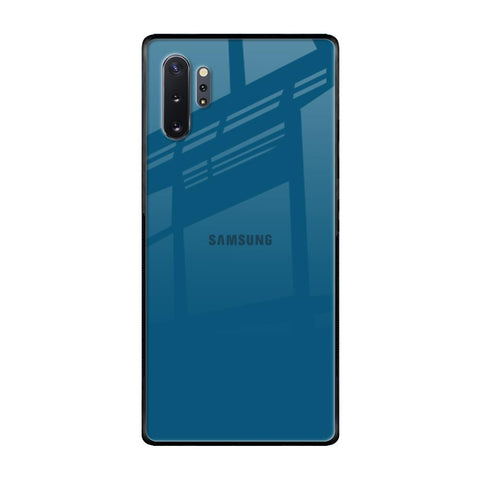 Cobalt Blue Samsung Galaxy Note 10 Plus Glass Back Cover Online