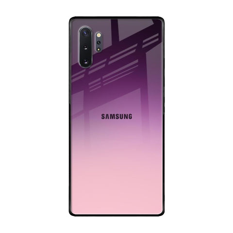 Purple Gradient Samsung Galaxy Note 10 Plus Glass Back Cover Online