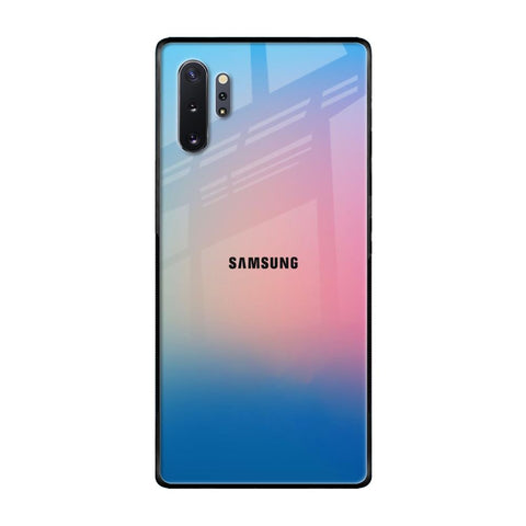 Blue & Pink Ombre Samsung Galaxy Note 10 Plus Glass Back Cover Online