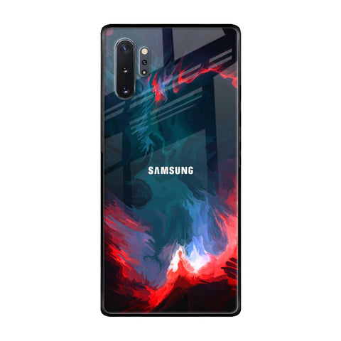 Brush Art Samsung Galaxy Note 10 Plus Glass Back Cover Online