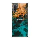 Watercolor Wave Samsung Galaxy Note 10 Plus Glass Back Cover Online