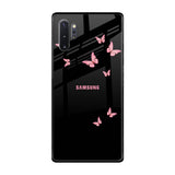 Fly Butterfly Samsung Galaxy Note 10 Plus Glass Back Cover Online