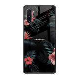 Tropical Art Flower Samsung Galaxy Note 10 Plus Glass Back Cover Online