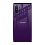 Dark Purple Samsung Galaxy Note 10 Plus Glass Back Cover Online