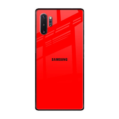Blood Red Samsung Galaxy Note 10 Plus Glass Back Cover Online