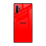 Blood Red Samsung Galaxy Note 10 Plus Glass Back Cover Online
