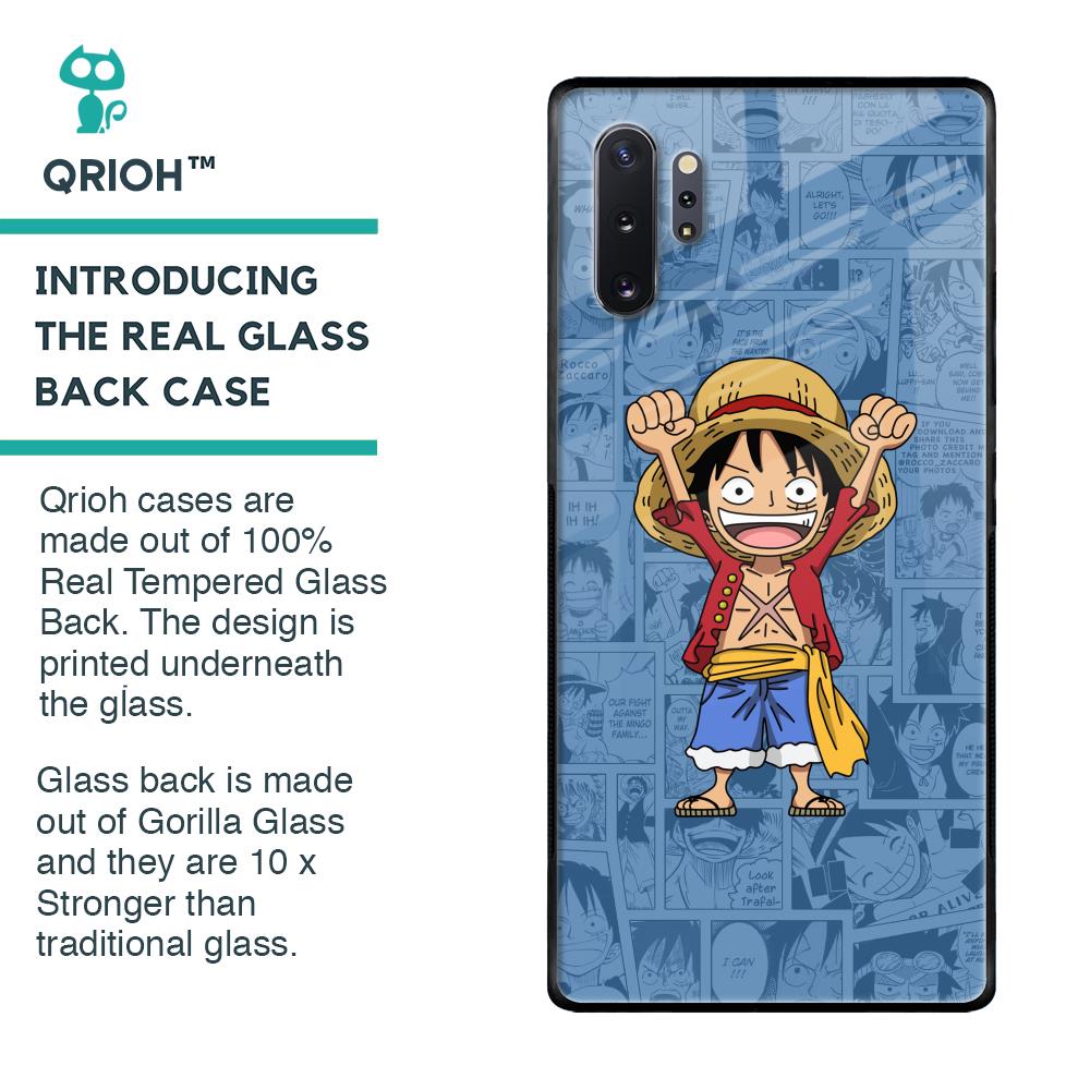Chubby Anime Glass Case for Samsung Galaxy Note 10 Plus