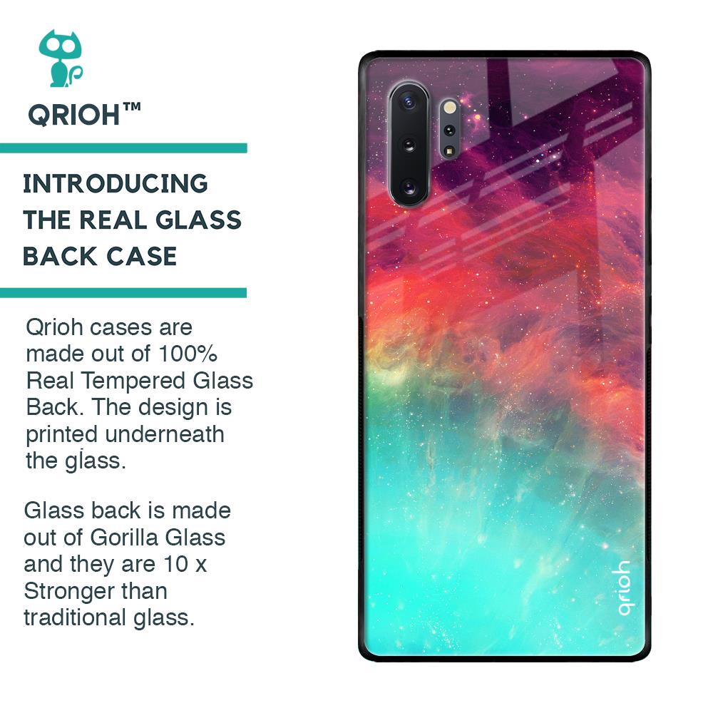 Colorful Aura Glass Case for Samsung Galaxy Note 10 Plus