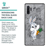 Cute Baby Bunny Glass Case for Samsung Galaxy Note 10 Plus