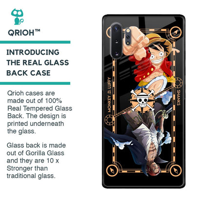 Shanks & Luffy Glass Case for Samsung Galaxy Note 10 Plus