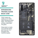 Skeleton Inside Glass Case for Samsung Galaxy Note 10 Plus